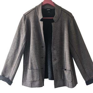 Eileen Fisher Double knit Felted Wool Jacket Sz L